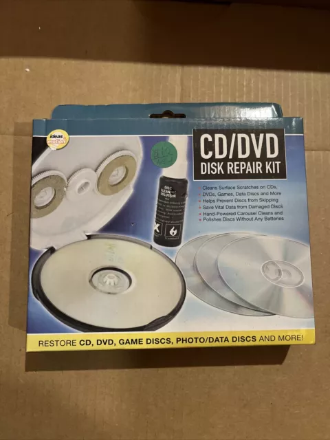 Vintage Vintech VC-2000 Disc CD DVD SCRATCH Repair Kit DR CLEAN New Open Box