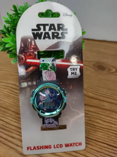 Star Wars Flashing LCD Watch