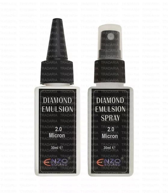 2.0 Micron Enzo Poly Diamond Emulsion Leather Strop Spray Sharpening Razor Knife