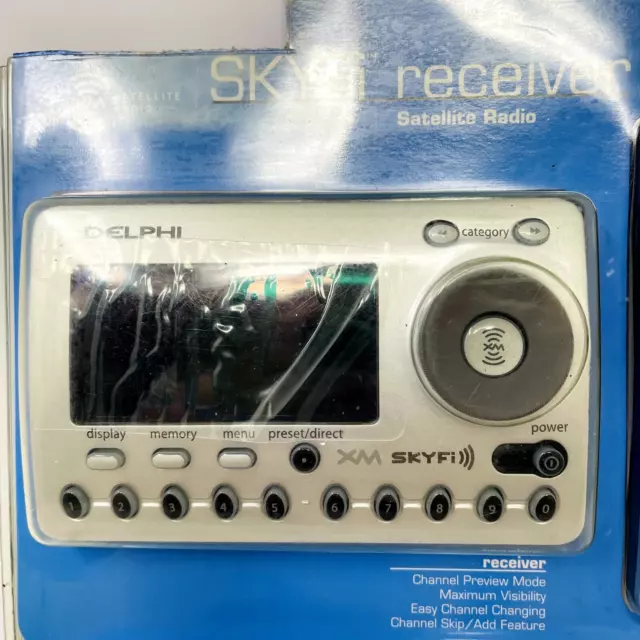 DELPHI XM SATELLITE Radio SA50000 SKYFi Receiver & Remote $20.00 - PicClick