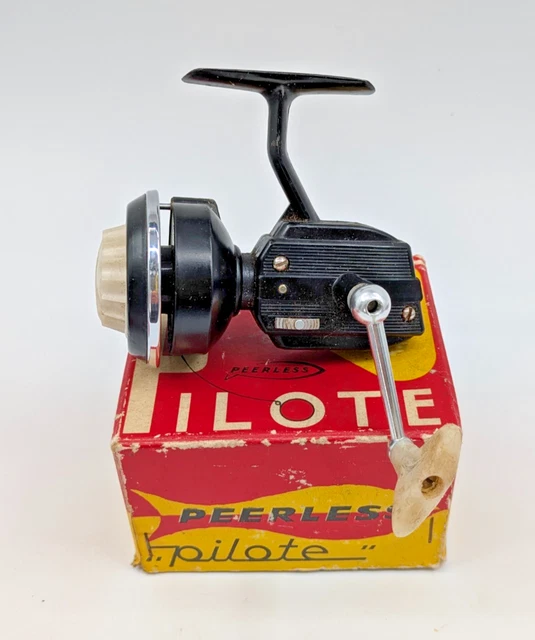 BRETON 804 de luxe ; MOULINET en métal / pate de fermeture