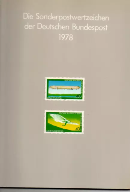 1978 Complete Year Of Stamp Sets Deutschen Bundespost Mint Never Hinged Mnh