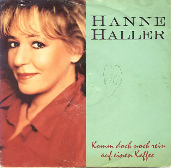 Hanne Haller Komm Doch Noch Rein Auf Einen Kaffee Vinyl Single 7inch NEAR MINT