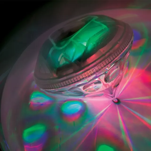 Bath Gem Jewel-Shaped LED Spa Light - Gift-Boxed, Multi-Coloured LEDS