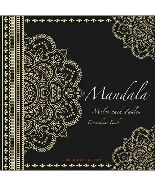 Mandala Malen nach Zahlen Erwachsene Buch: Mandalas Malbuch Malen nach zahlen f?