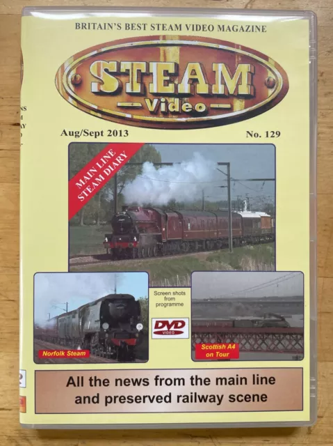 TVP Steam Video Issue 129 August/September 2013 DVD