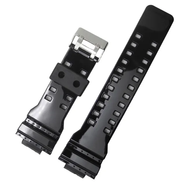 For Casio G-Shock G-8900 GA-100 GA-110 GAC110 black Replacement Watch Band Strap