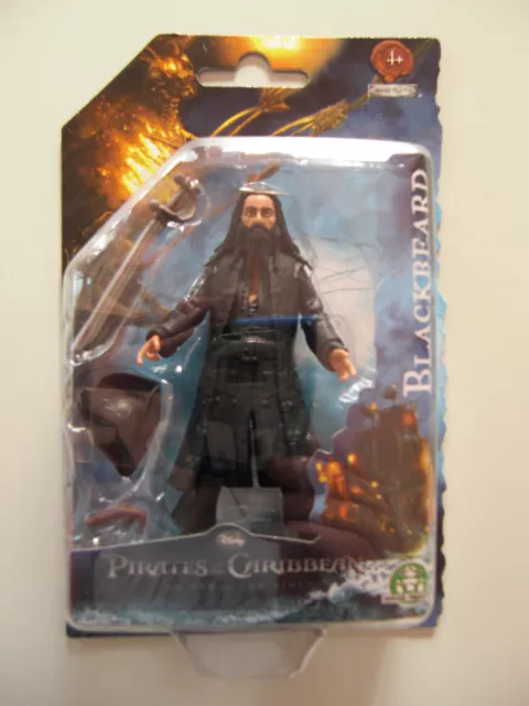 Pirates Des Caraibes 4 Figurine Blackbeard Sous Blister Neuf