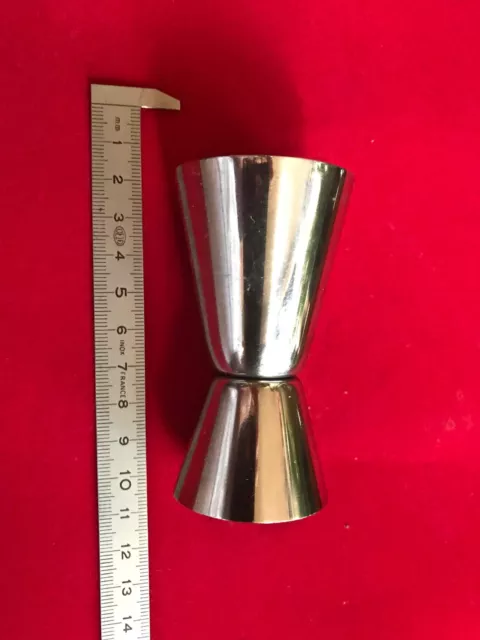 tres beau rare ancien doseur 2CL 4CL chromé bar tabac restaurant caffe vintage