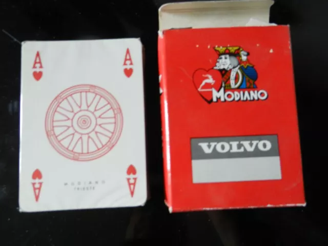 Scatola2) Carte Da Gioco Volvo Perfette Ancora Nel Cellophan