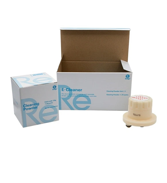 KANGEN ENAGIC LEVELUK E-Cleaner Set (HG Type) With 24 Cleaning Powder ...