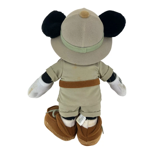 VINTAGE ANIMAL KINGDOM Disney Mickey Mouse Safari Plush Collectable Toy