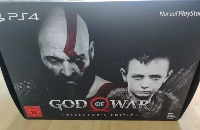 God of War 2018 Collectors Edition PS4 NEU OVP