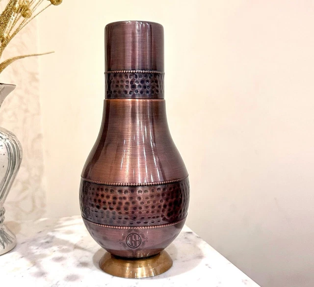 Grand Pichet à Eau George III Antique En Cuivre, 1800 En Vente Sur