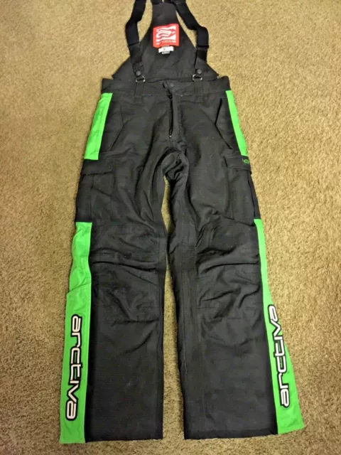 ARCTIVA Performance Mens Snowmobile Snow Waterproof Seat BIBS PANTS, Small, NWOT