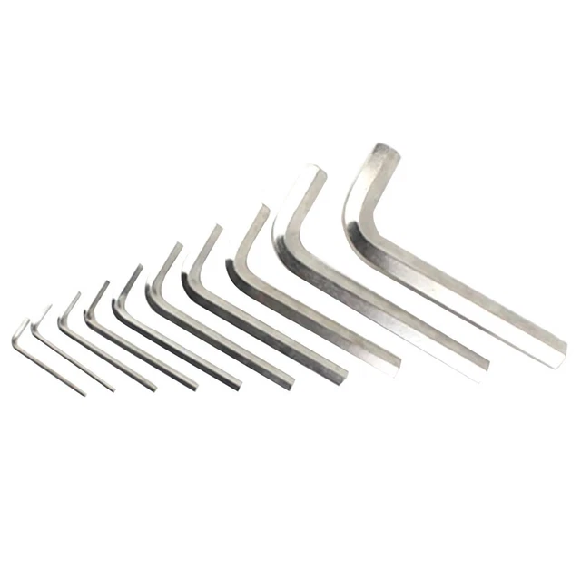 62-4 | Chiave A Brugola A L SAM, Metrico, 4mm, Con Braccio Corto | RS