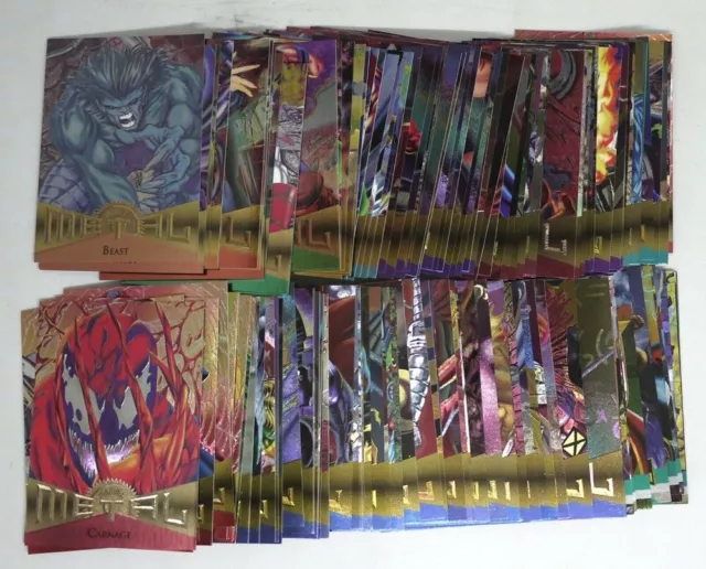 1995 Fleer Marvel Metal Base, Flasher, BlasterTrading Cards Singles - U Pick