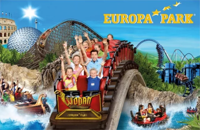 Billet europa-park non-daté 