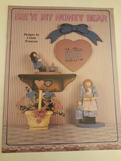 Libro artesanal de pintura artesanal "Me'n My Honey Bear"" de colección Provo artesanía (i5)