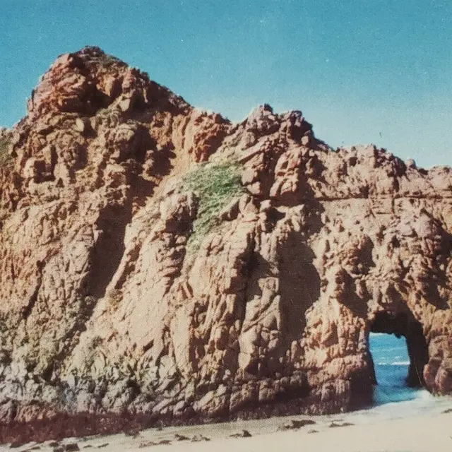 Pfeiffer State Sandy Beach Big Sur California Rock Formation Bolty Postcard D304