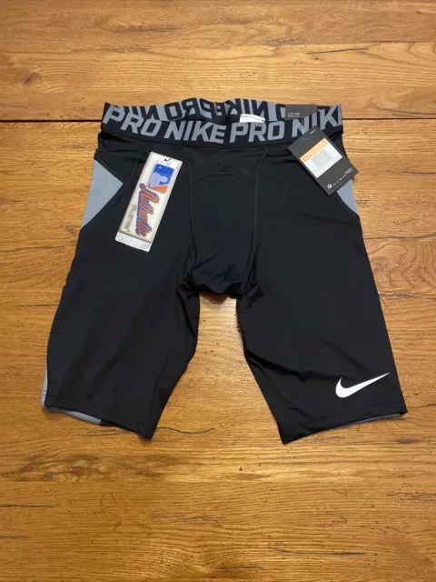 Nike Pro Hyperstrong MLB Compression Sliding Shorts 880669-010 Men’s Size Large