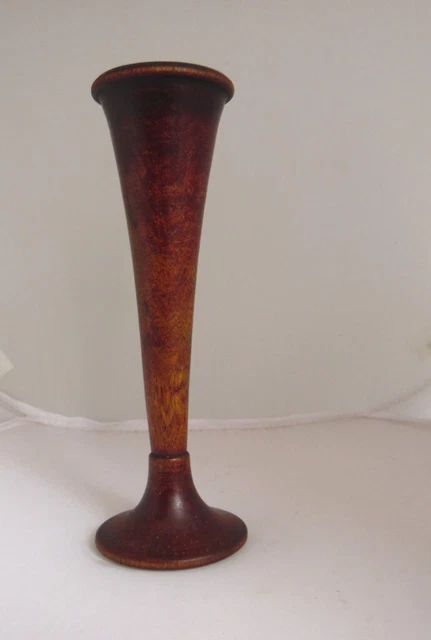 Vintage Wood STETHOSCOPE EAR TRUMPET Medical Monaural Doctor Tool 2