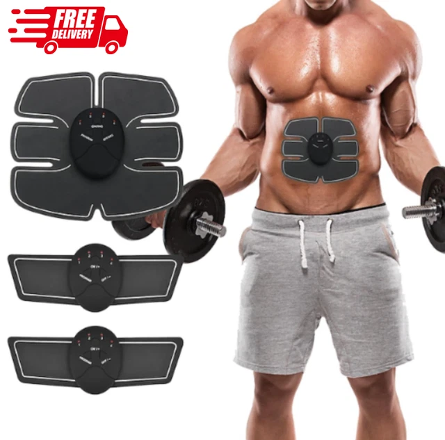 Pack De 6 électrodes EMS Pour Abdos - Ceinture De Fitness Tonifiante - Neuve