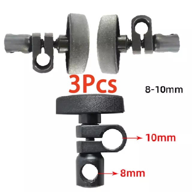 3pcs Magnetic Stands Holder Bar Dial Indicator Gauge Sleeve Swivel Clamp Chuck