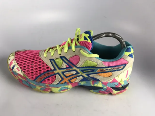 Asics Womens Gel Noosa Tri 7 T264N Multicolor Running Shoes Sneakers Size 8.5