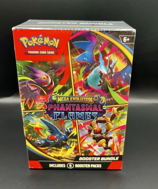 Pokemon Bundle Box Pokemon TCG Phantasmal Flames Booster Bundle