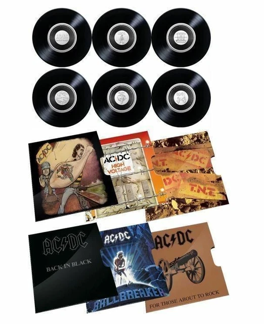 2020/2021 ACDC AC/DC 20C Six Coin Collection (Not In Box) Uncirculated ...