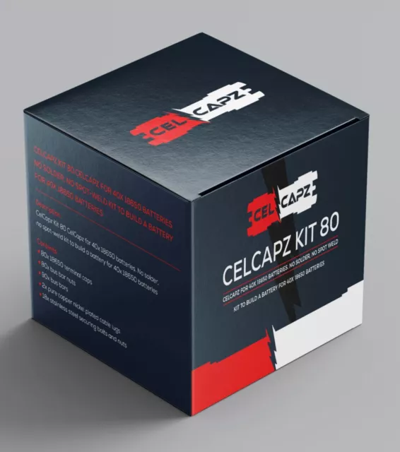 CelCapz by Vruzend UK kit costruttori di batterie 18650 celle senza saldatura senza saldatura a punti 2