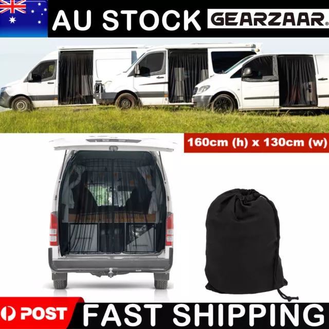 REAR DOOR INSECT Fly Mosquito Screen Net For Campervan Mercedes Vito  tailgate $149.99 - PicClick AU