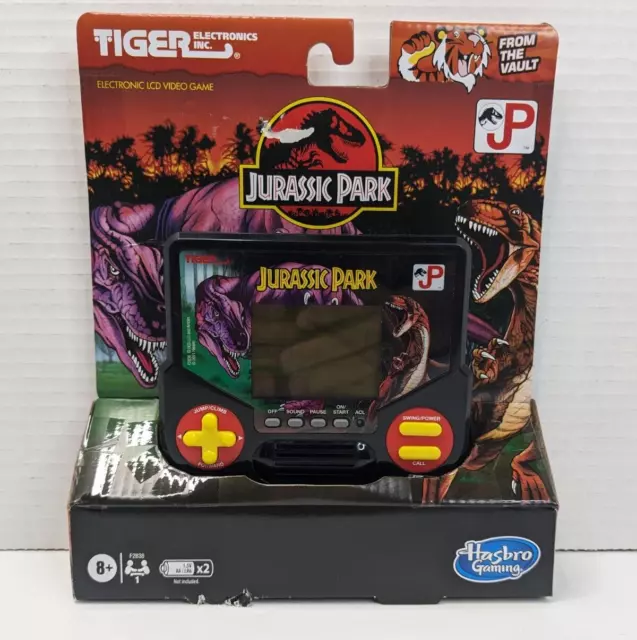 Tiger Electronics Jurassic Park 2021 LCD Handheld Video Game Hasbro Gaming