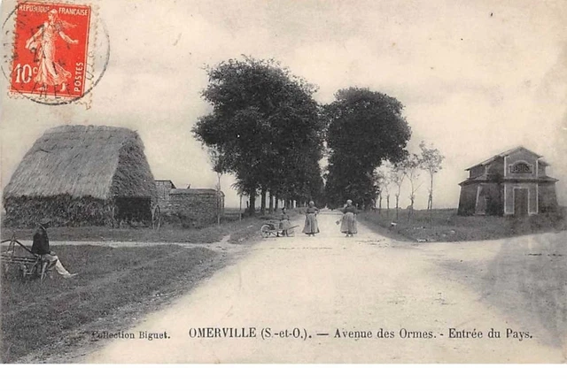 95. n°56562.omerville.avenue des ormes.entrée du pays