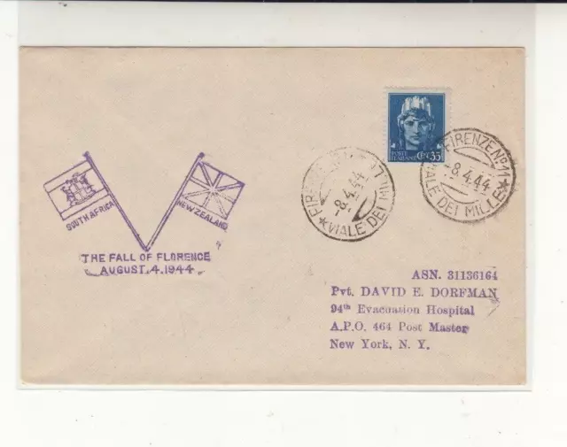 Italy / W.W.2 / Liberation Of Florence