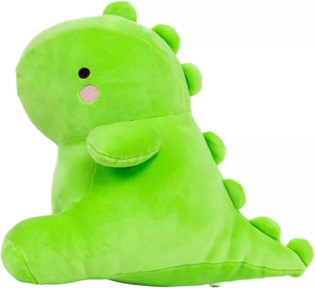 Dinosaur Dino Plush Pillow Stuffed Animal Cotton Filled Soft Cuddly Plushie, 12"