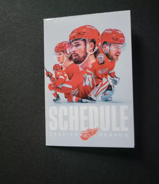 20232024 DETROIT RED WINGS Schedule 🏒 Cool NHL Hockey Sked 🏒 NEW‼️