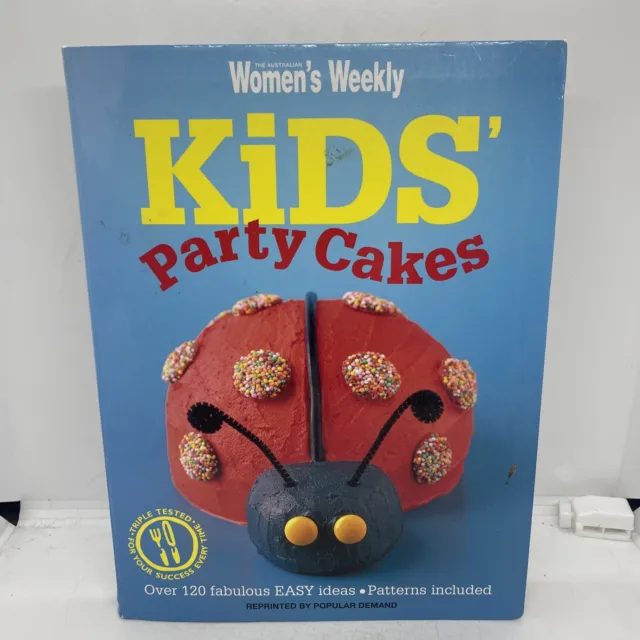 X3 Womens Weekly Kids Childrens Party Cake Cadbury Allens Book Fast Post 2