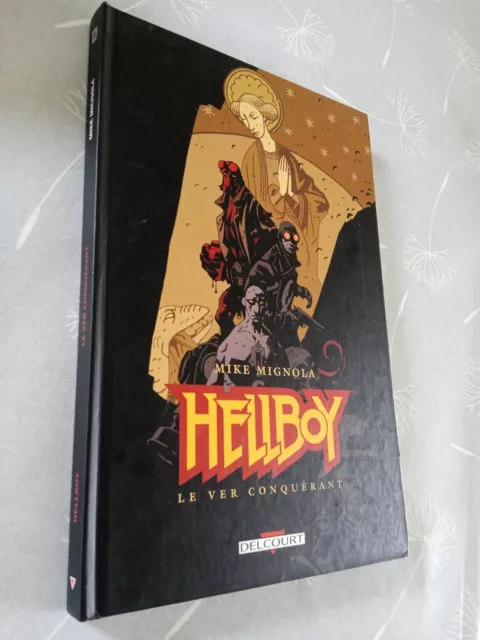 HELLBOY – Hardcover DELCOURT – Tome 5 : Le ver conquérant – EO – Mike MIGNOLA