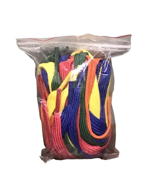 9 - Athletic shoe laces colorful, 43 inches long, Sports, Boots, Athletic