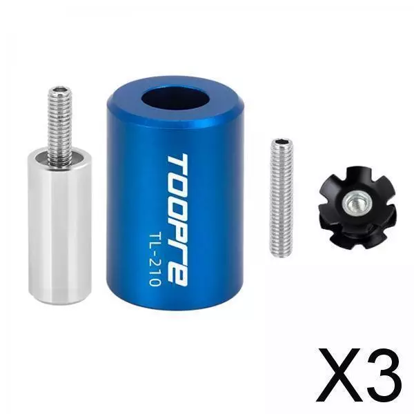 3X 1Set  Fork Threadless Headset  Install Tool Expansion Sleeve