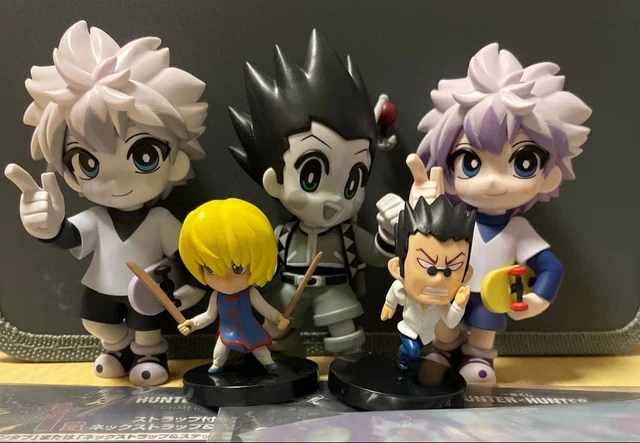 Lot De 5 Figurines Banpresto Hunter X Hunter : Gon, Killua, Leorio, Silva & Kurarpikt - Scellées