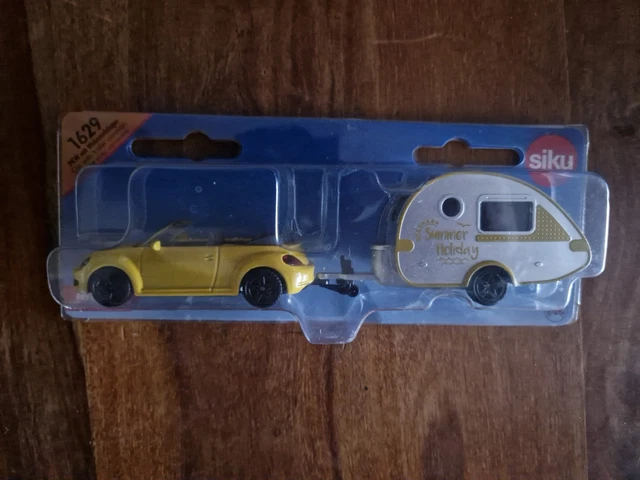 Caravane Miniature SIKU N°1629 - Modèle Die-cast - Occasion