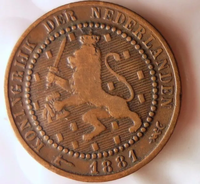 1881 Netherlands CENT - Collectible Type Netherlands Bin C