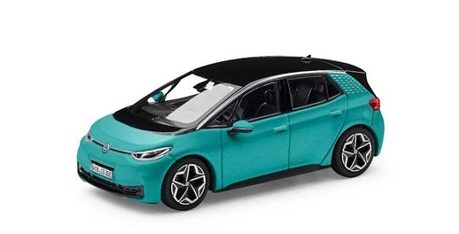 Modellauto Volkswagen Zubehör Lifestyle ID.3 Maßstab 1:43 Makena/Türkis-Metallic