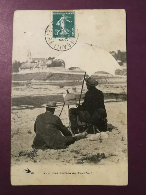 CPA 58 Pouilly sur Loire - Les Délices du Peintre!