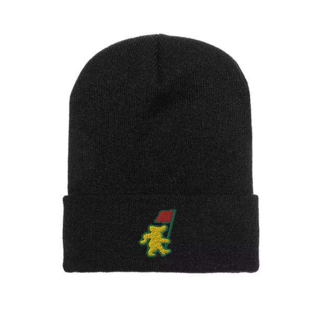 Grateful Dead Dancing Bear Masters Golf Dad Augusta Golf Gift Beanie Winter Cap