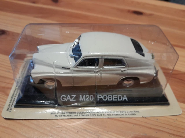 DeAgostini Legendary Cars GAZ M20 Pobeda 1/43 Diecast