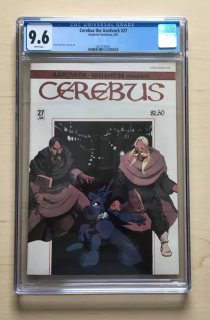 Cerebus the Aardvark #27 (Aardvark-Vanaheim, 6/81) CGC 9.6 WHITE Pages